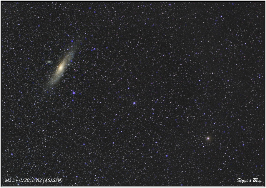 191026 Andromeda und C/2018 N2 (ASASSN)