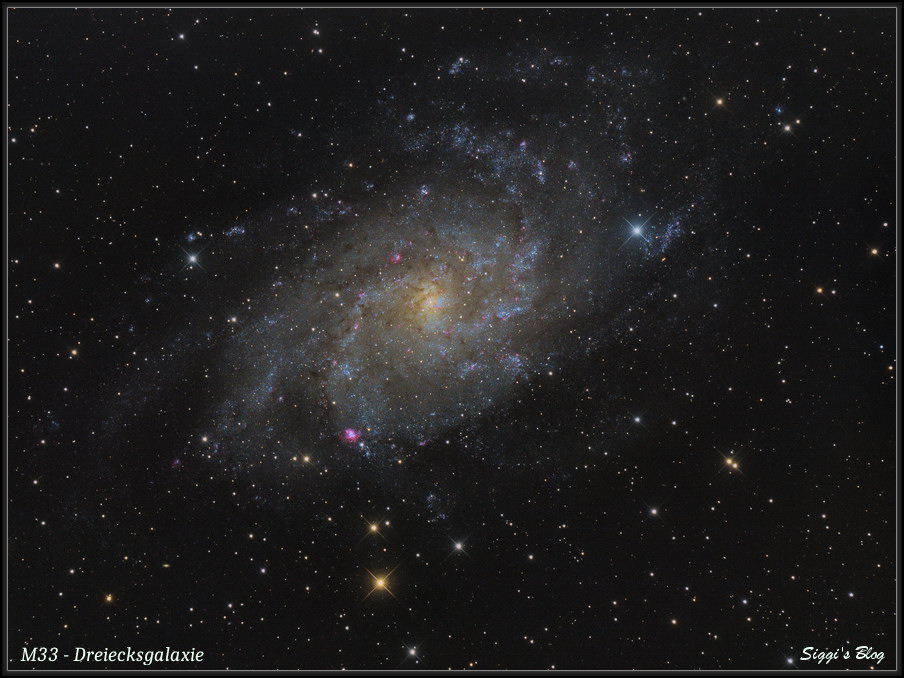 191025 M33 - Dreiecksgalaxie 191025 M33 - Dreiecksgalaxie
