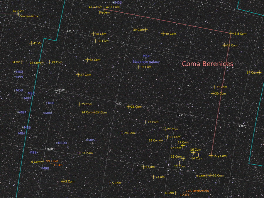 200324 Haar der Berenike - Coma Berenices / COM 200324 Haar der Berenike - Coma Berenices / COM