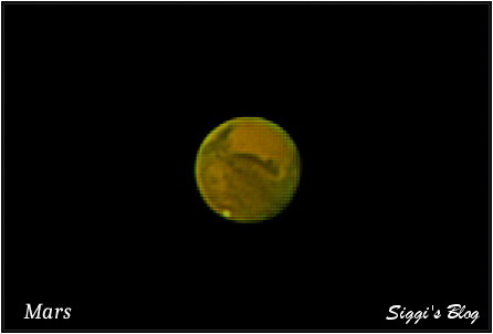 201031 Mars 22:34 20" 70 Mio. km 201031 Mars 22:34 20" 70 Mio. km