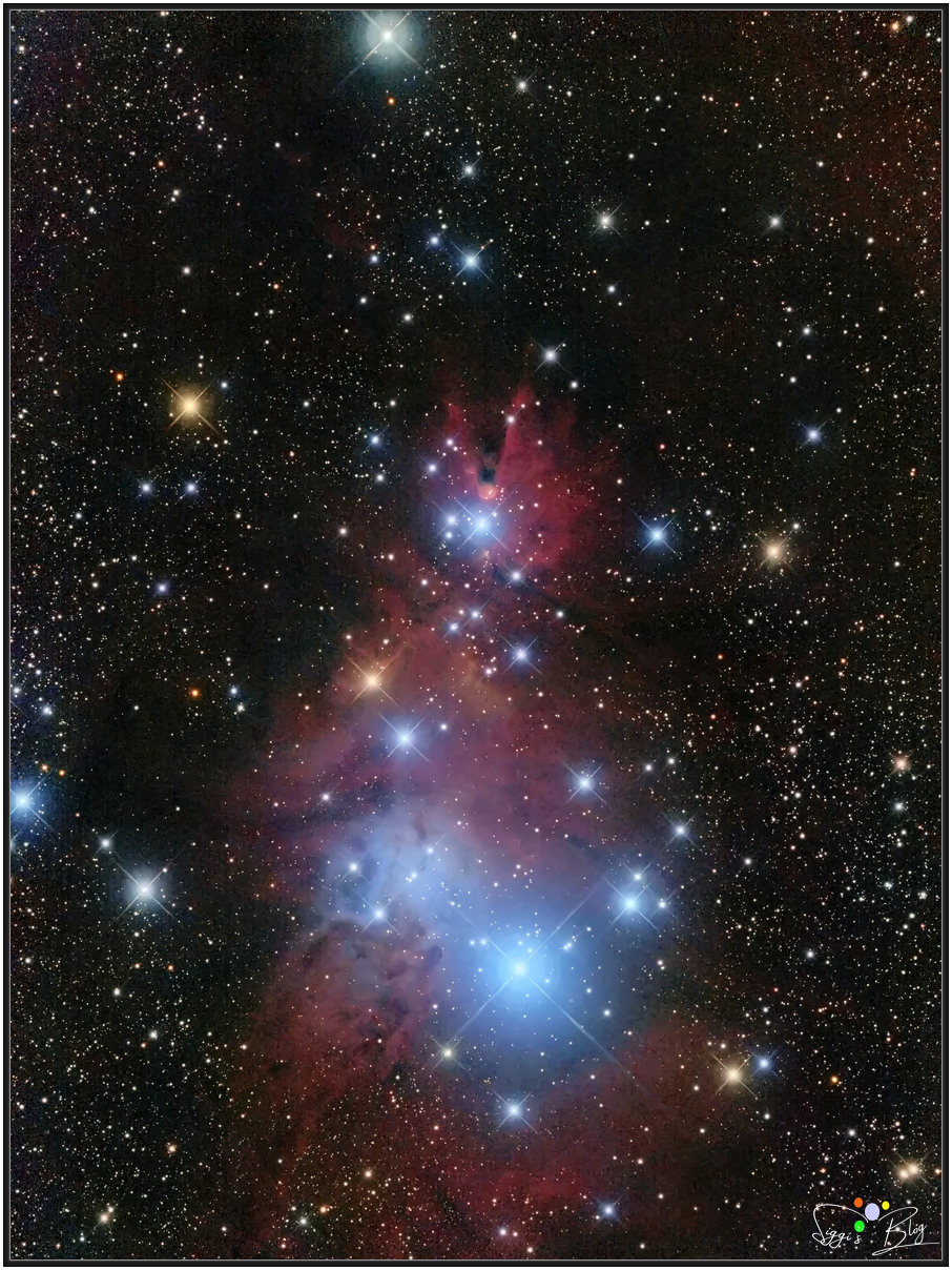 231223 (161229) NGC2264 Weihnachstbaum Haufen