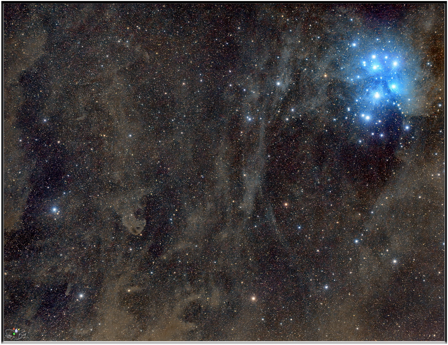 241229 M45 / Pleiaden und Umgebung 241229 M45 / Pleiaden und Umgebung