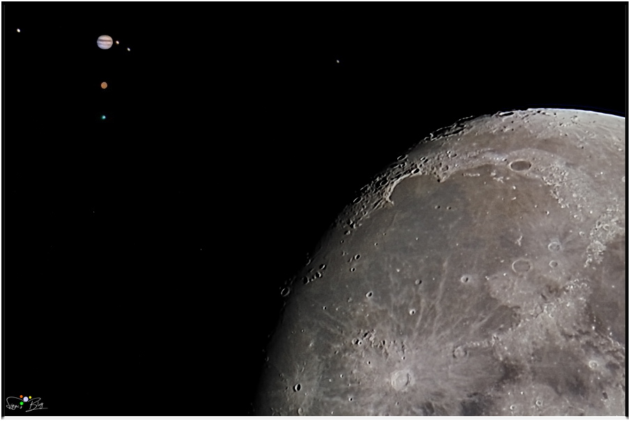 250110 Planeten + Mond 400mm