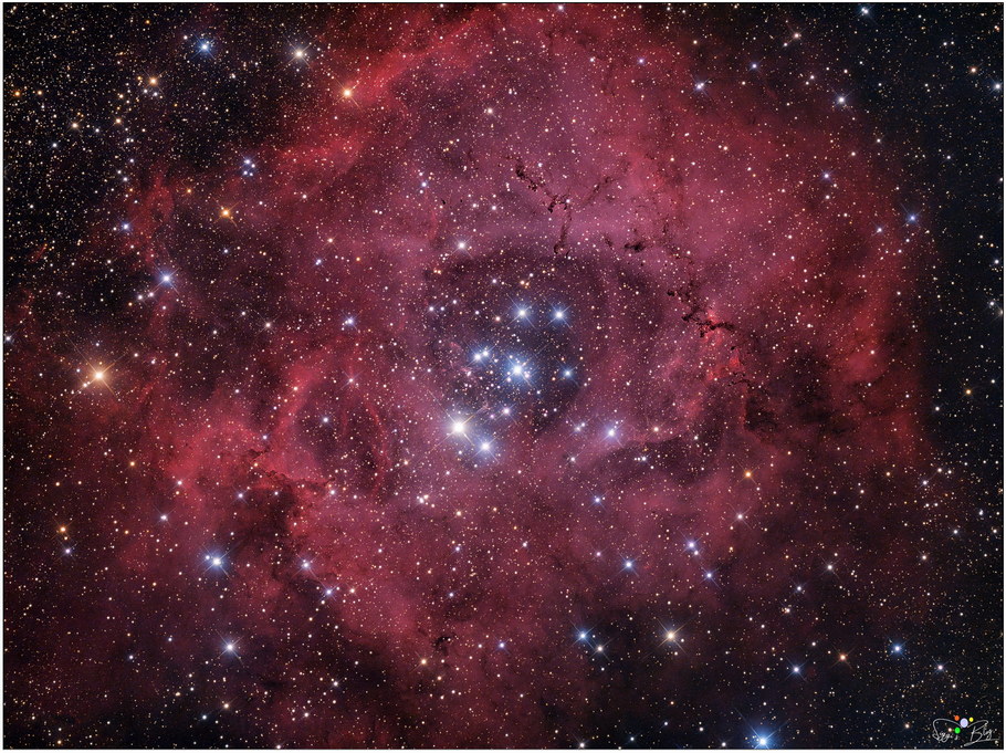 250129 Rosetten Nebel, NGC2244 1st light Starizona Nexus 0,75x 250129 Rosetten Nebel, NGC2244 1st light Starizona Nexus 0,75x