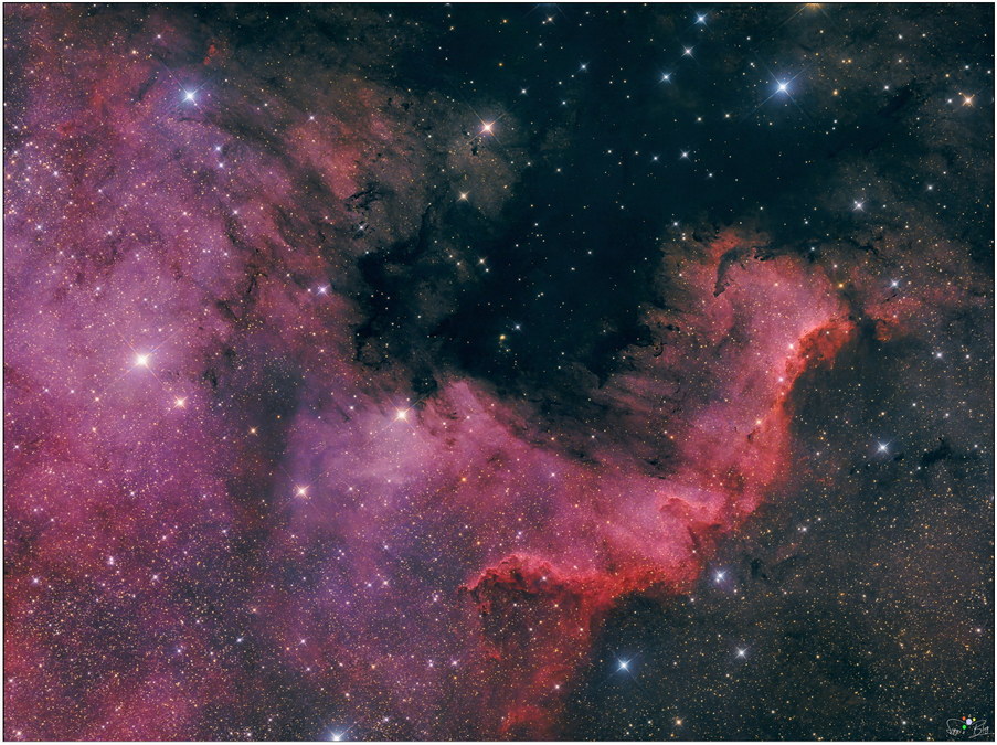 250622 Cygnus Wall - Nordamerica Nebel - NGC7000 250622 Cygnus Wall - Nordamerica Nebel - NGC7000