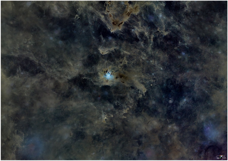 250919 250919 Irisnebel, Ghostnebel in Cepheus / ohne Sterne