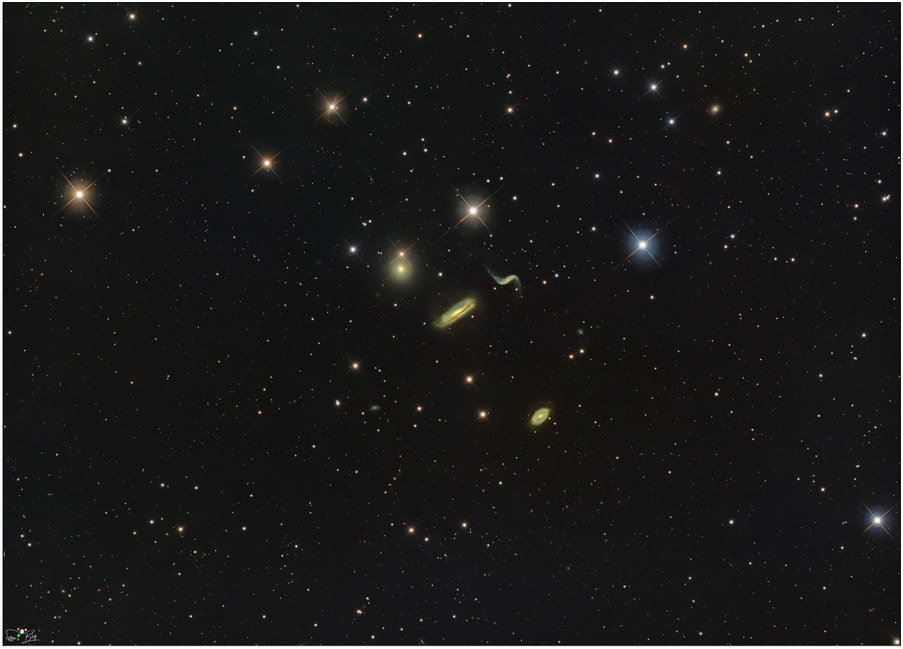 200220 Leo Quartett / Hickson 44 / ARP 316 / NGC3189 200220 Leo Quartett / Hickson 44 / ARP 316 / NGC3189