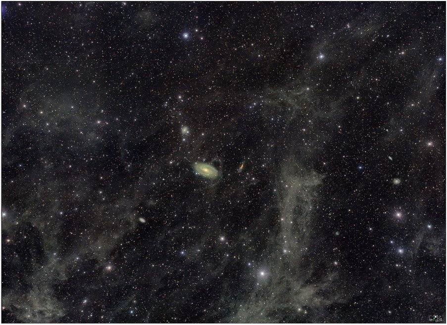 260407 Bodes Galaxie M81 / M82 IFN 260407 Bodes Galaxie M81 / M82 IFN