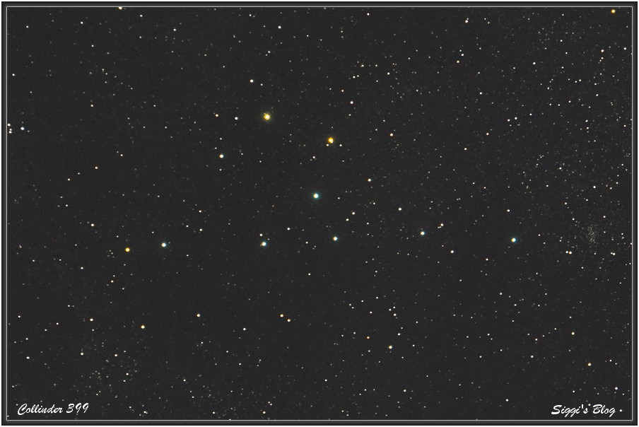 150831 Colinder 399 / Brocchi's Cluster - "Kleiderbügel" 150831 Colinder 399 / Brocchi's Cluster - "Kleiderbügel"