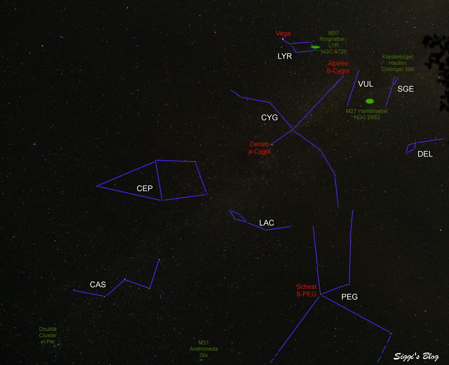 140828 Cassiopeia - Schwan / CAS-CYG Anno 140828 Cassiopeia - Schwan / CAS-CYG Anno