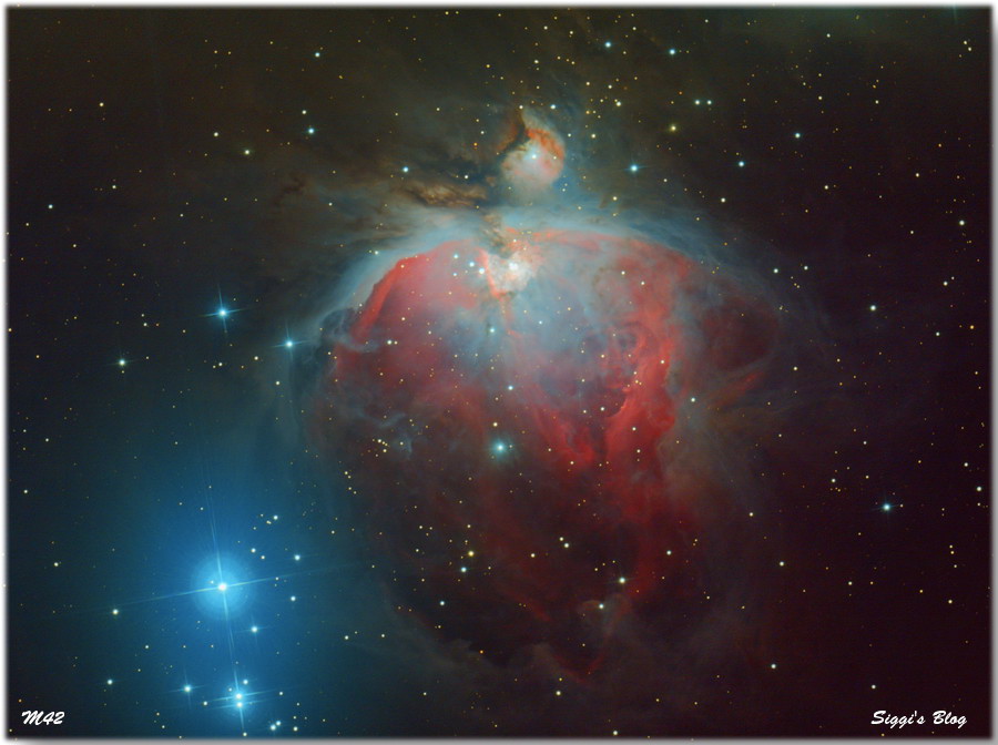 160129 M42 - Orion Nebel (HDR) 160129 M42 - Orion Nebel (HDR)