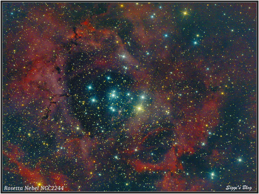 160212 NGC2244 Rosetta Nebel 160212 NGC2244 Rosetta Nebel