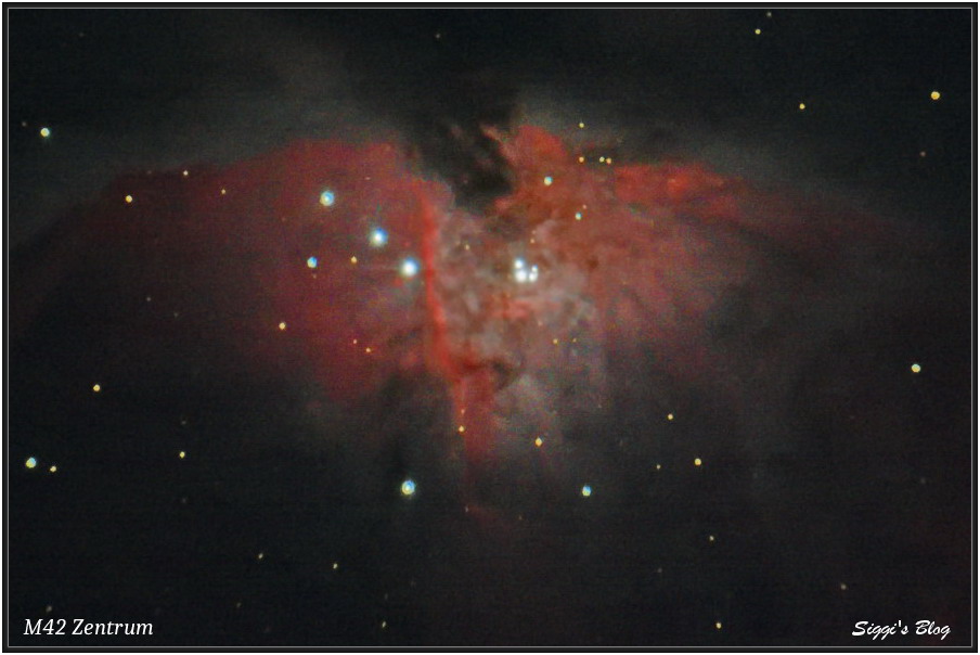 160206 M42 Zentrum - Trapezium 160206 M42 Zentrum - Trapezium