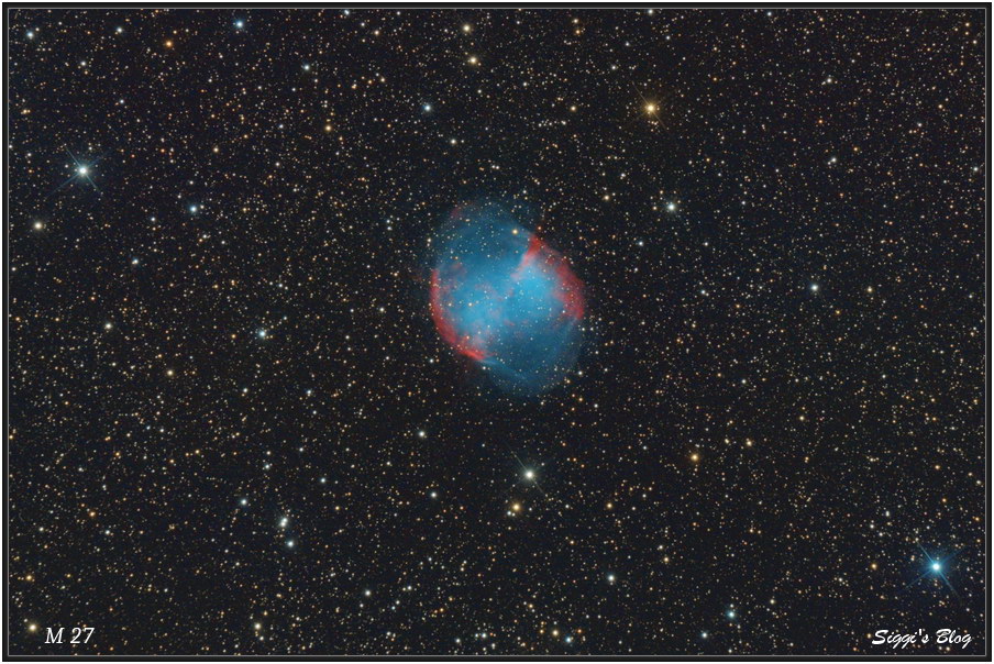160701 M27 Hantelnebel / Dumbbell Nebula 160701 M27 Hantelnebel / Dumbbell Nebula