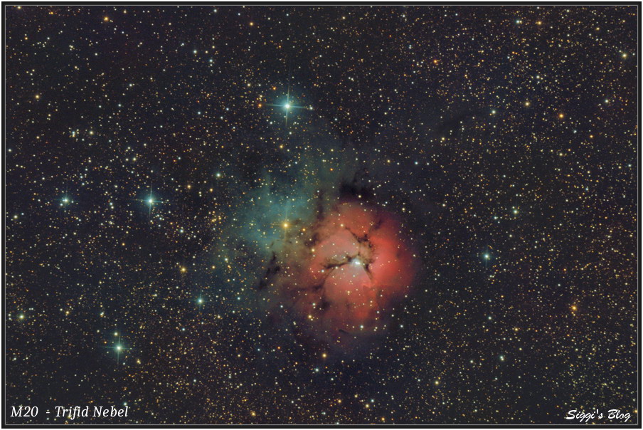 160707 M20 Trifid Nebel 160707 M20 Trifid Nebel