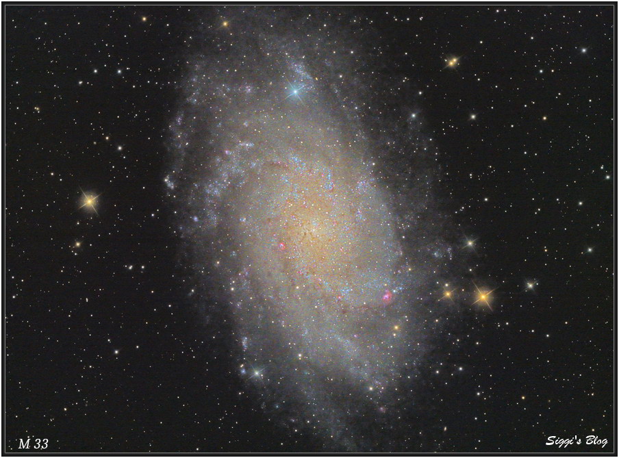 160830 M33 - Dreiecks Galaxie 160830 M33 - Dreiecks Galaxie