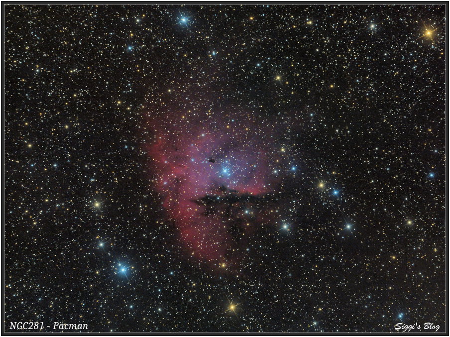 160922 NGC281 Pacman Nebel 29I4 160922 NGC281 Pacman Nebel 29I4