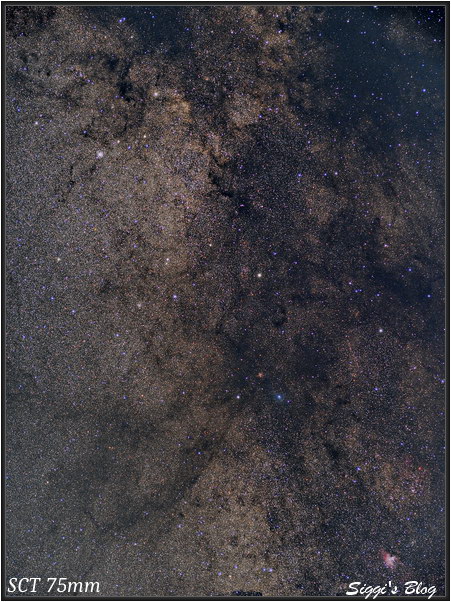 160801 Sternbild Schild (Scutum) - Milchstraße