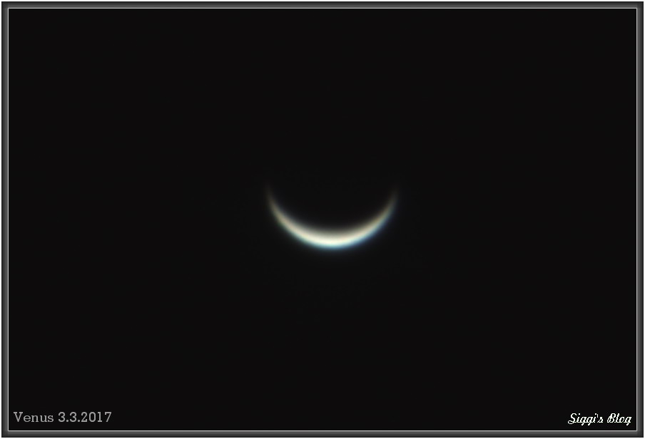 170303 Venus 48,6 arcsec mag -4,4 170303 Venus 48,6 arcsec mag -4,4