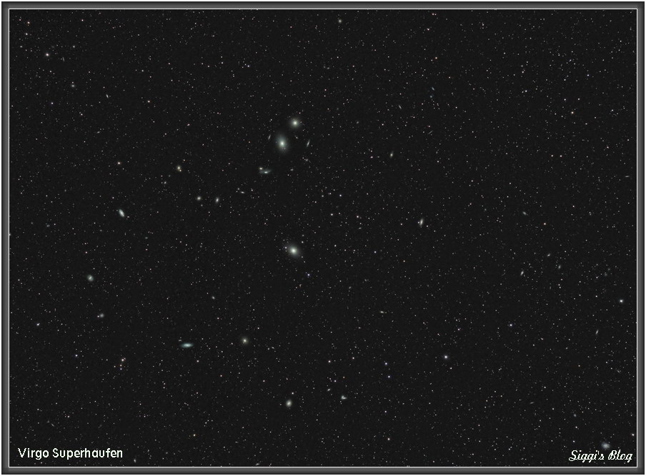 170421 Virgo Haufen umd M87 (Virgo Galaxie)