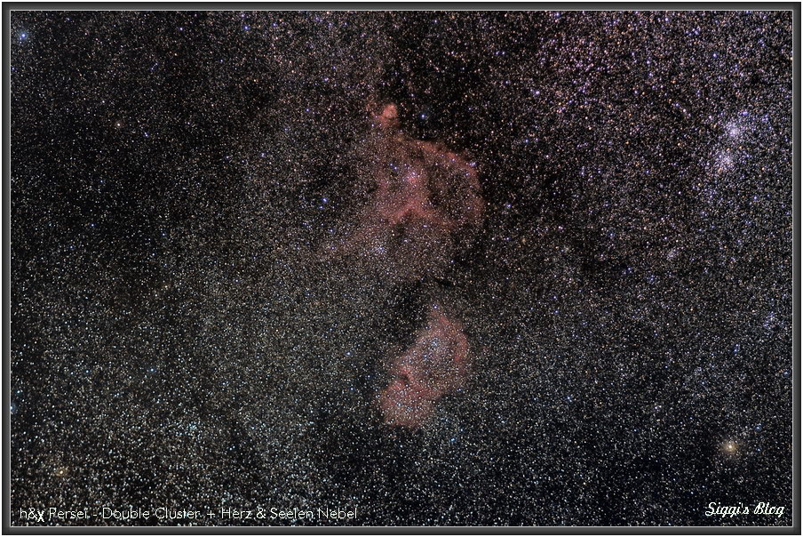 170925 H+Chi Persei / Double Cluster mit Herz und Seelen Nebel 