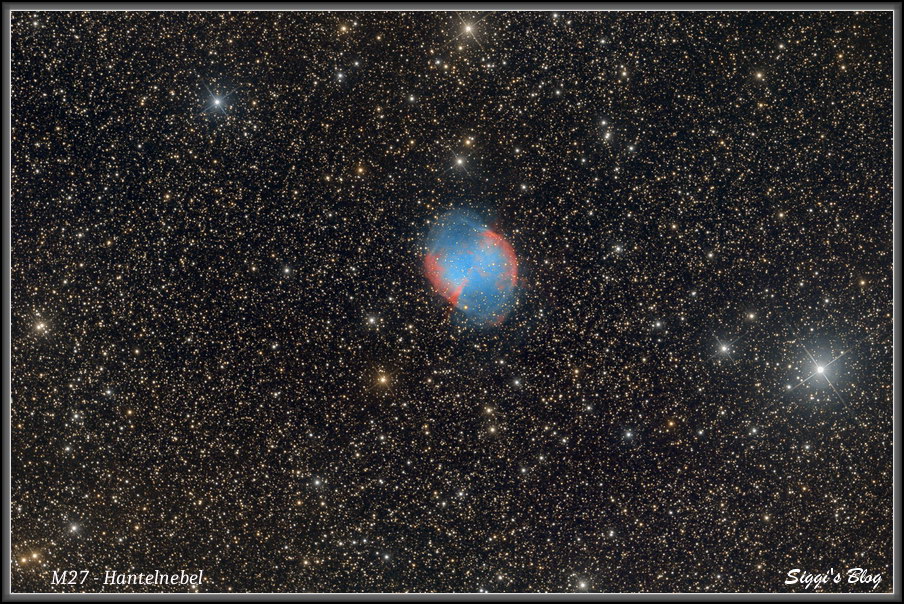 170714, 15 und 18. M27 Hantelnebel 170714, 15 und 18. M27 Hantelnebel