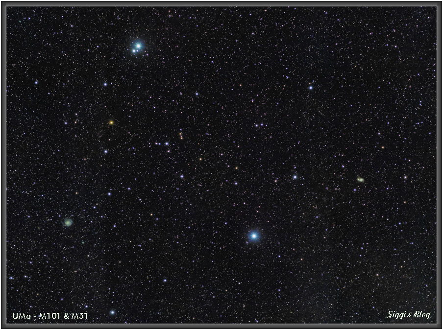 170330 Großer Wagen mit M101 und M51 170330 Großer Wagen mit M101 und M51