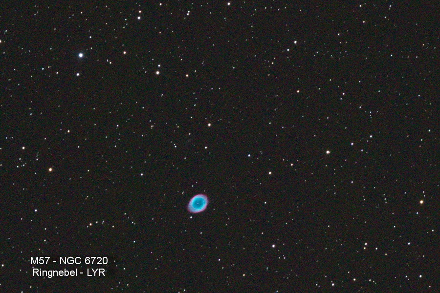 M57, NGC6720 - RIngnebel M57, NGC6720 - RIngnebel