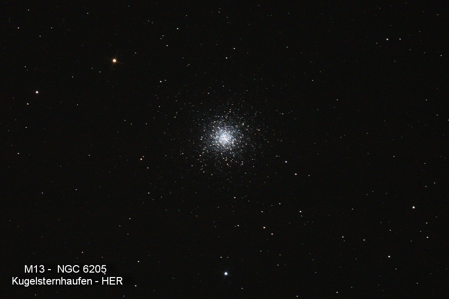 M13, NGC6205 - Herkuleshaufen M13, NGC6205 - Herkuleshaufen