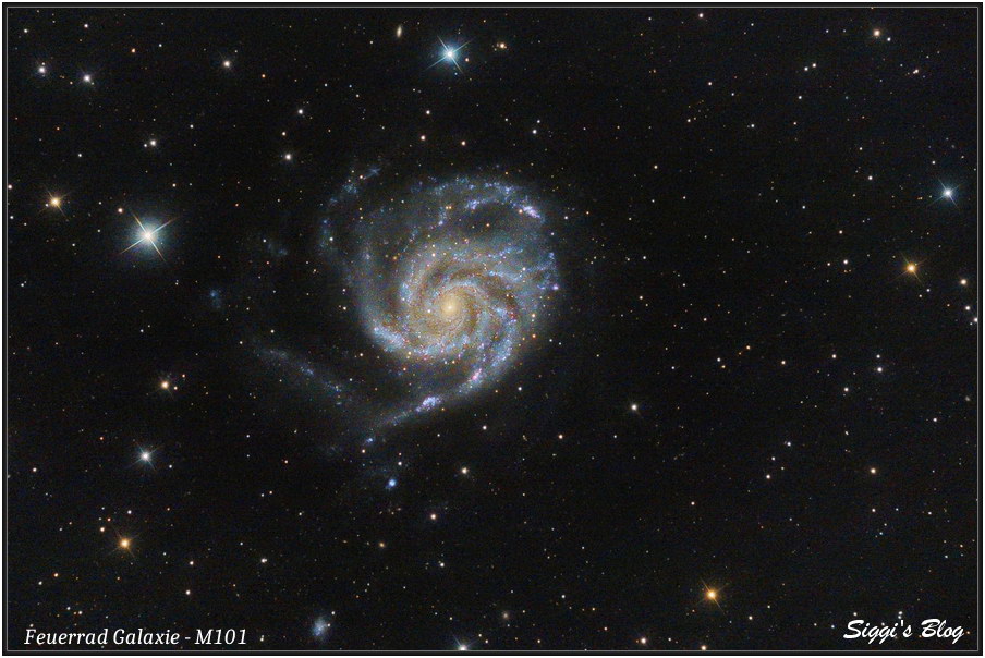 190406 Feuerrad Galaxie - M101 190406 Feuerrad Galaxie - M101