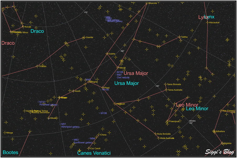 190307 Großer Wagen / große Bärin - UMa 190307 Großer Wagen / große Bärin - UMa