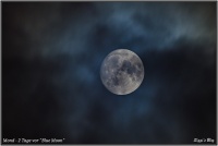 201029 Mond 97% 2 Tage vor "Blue Moon" im Oktober 2020