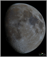 210324 Mond 80% Beleuchtet