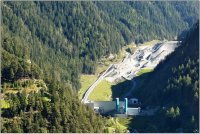 Brenner Basistunnel Baustelle bei Siegreith
