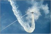 Flugshow bei Trient