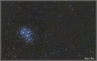 160114 Satellit und M45 