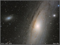 160831 Andromeda Galaaxie M31 (mit M110 und M32)