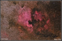 170728 NGC7000 N-Amerika Nebel & Pelikan Nebel