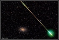 171015 M33/Dreiecksgalaxie  und Meteor