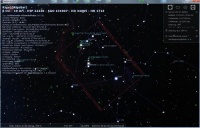 Stellarium - Orion  mit 75mm
