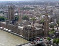 UK - London - BigBen and Westminster Abby