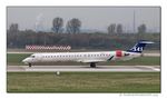 OY-KFG - CRJ900er der SAS wartet auf die Startfreigabe
