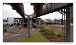Blick vom Skytrain - rechts der Zugbahnhof