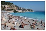 Nizza Strand bei der Altstadt