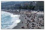 Nizza Strand bei der Altstadt