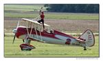 Peggy Krainz, Wing-Walking auf der Boeing Stearman