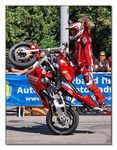 Supermoto Akrobatik - Z&uuml;rif&auml;scht